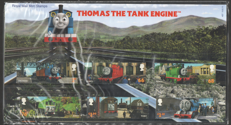 (image for) 2011 Thomas The Tank Engine Presentation Pack 457 - Click Image to Close